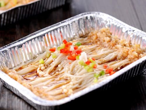 大兴锡纸烤金针菇